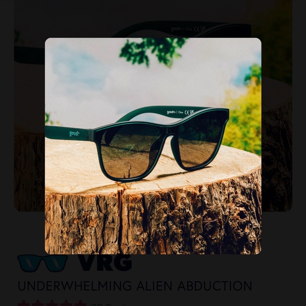 New Goodr Sunglasses